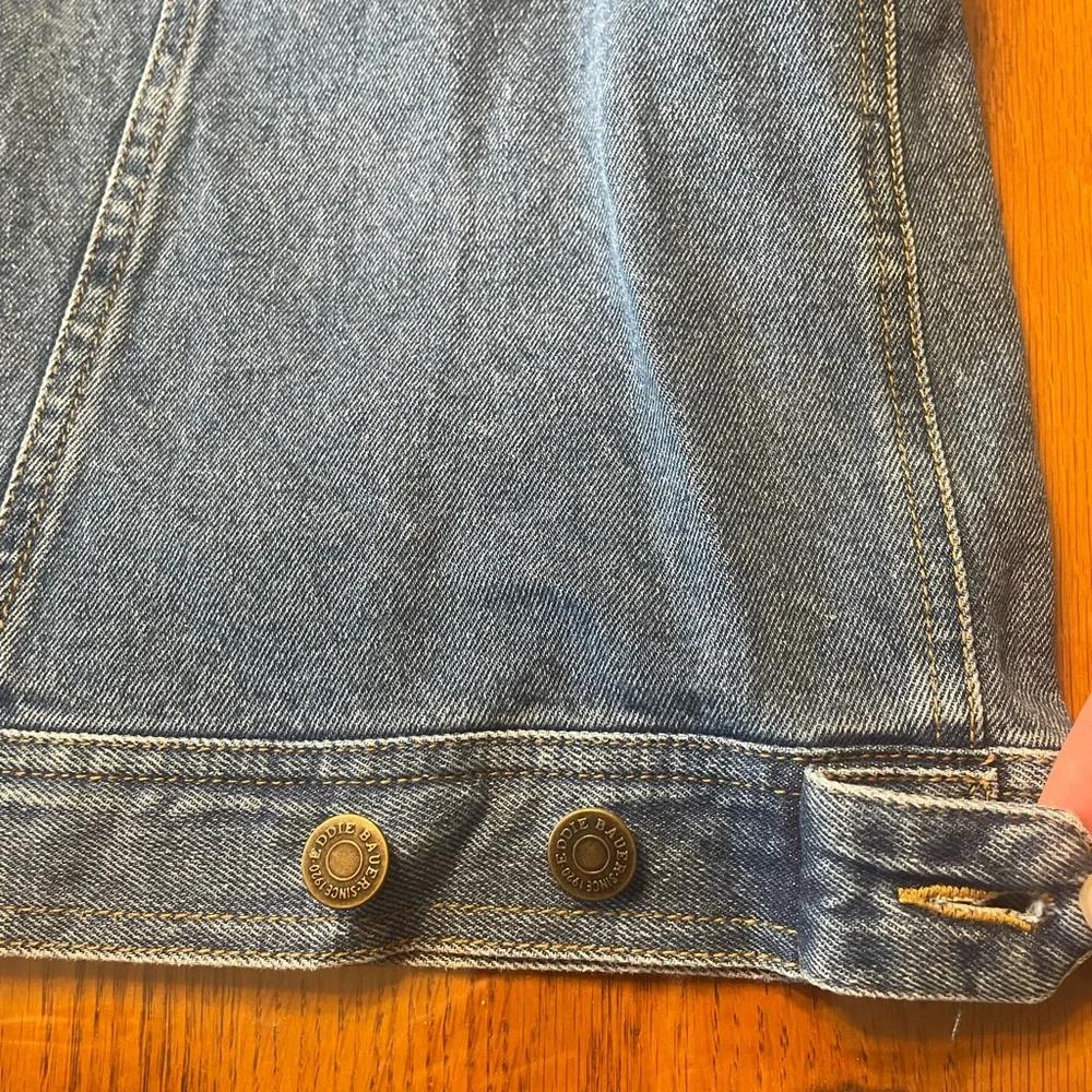 Vintage XL Eddie Bauer Denim Vest